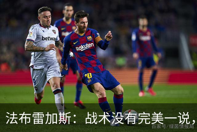 法布雷加斯：战术没有完美一说，查洛巴伤情明天再看