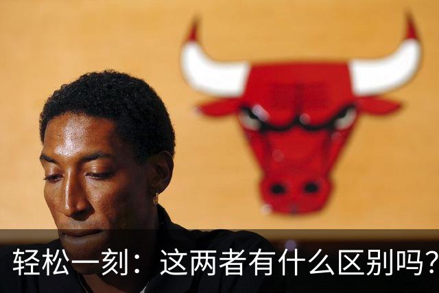 轻松一刻：这两者有什么区别吗？